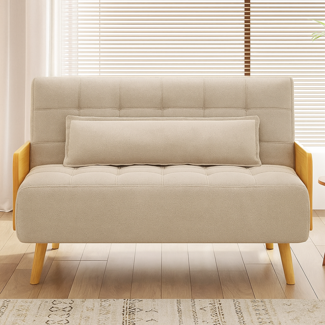 Sofá Cama Dobrável 3 em 1 - Estilo Cadeira Poltrona Reclinável e Cama