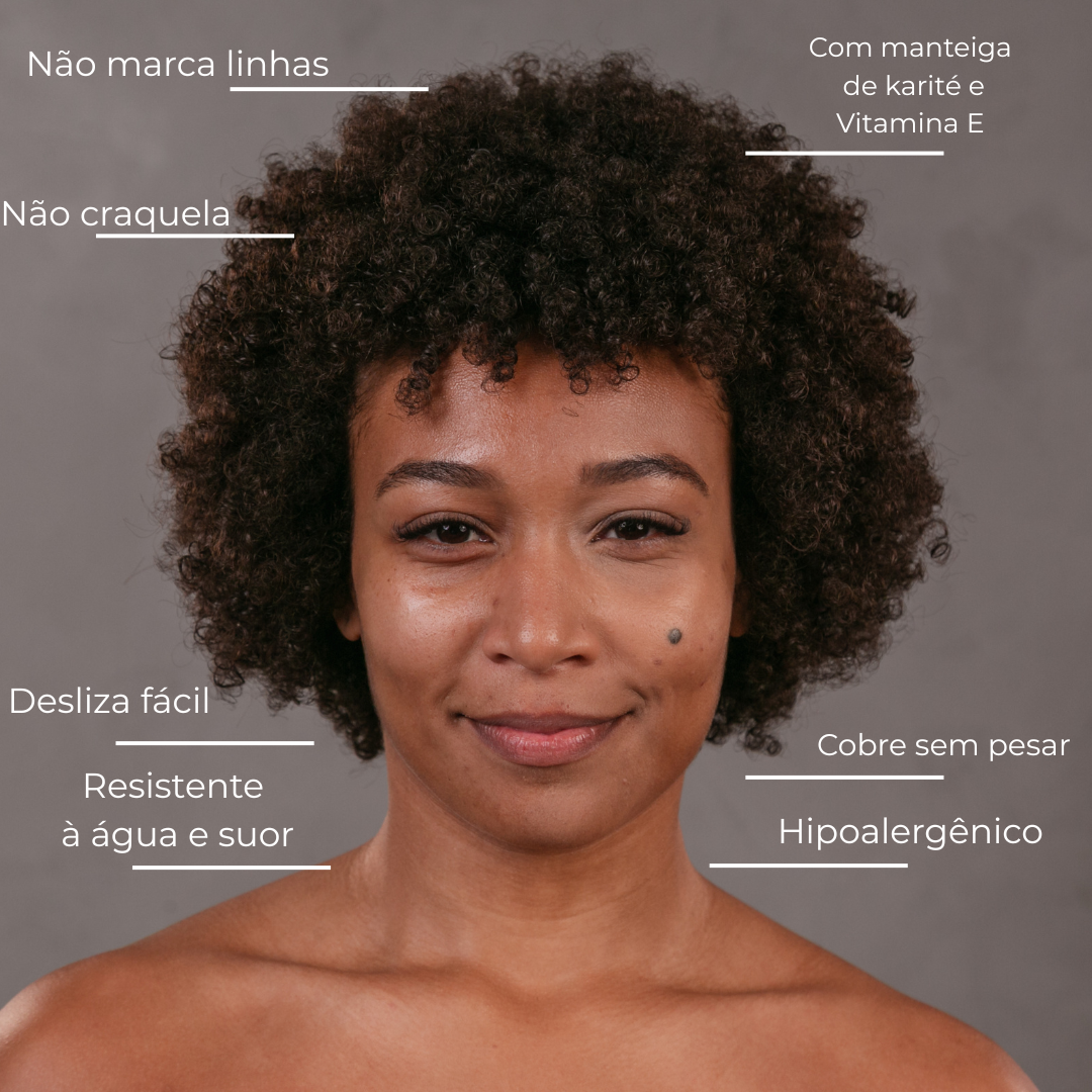 Kit Base Matte + Corretivo Matte + Pó Facial Nouf