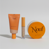Kit Base Matte + Corretivo Matte + Pó Facial Nouf