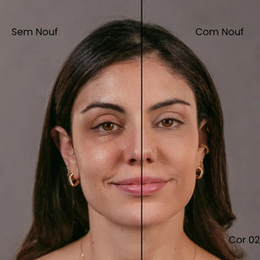 Kit Base Matte + Corretivo Matte + Pó Facial Nouf
